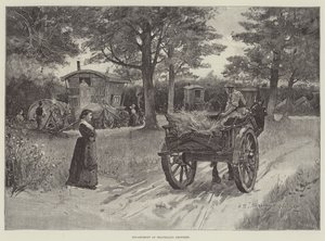 Encampment of Travelling Showmen by Henry Charles Seppings Wright